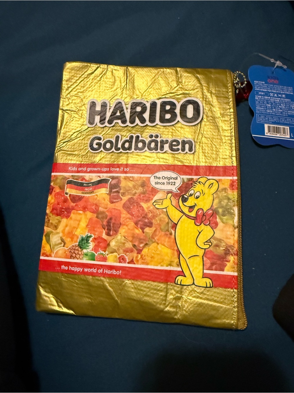 HARI Goldbären Metallic Gold Gummy Bear Party Bag